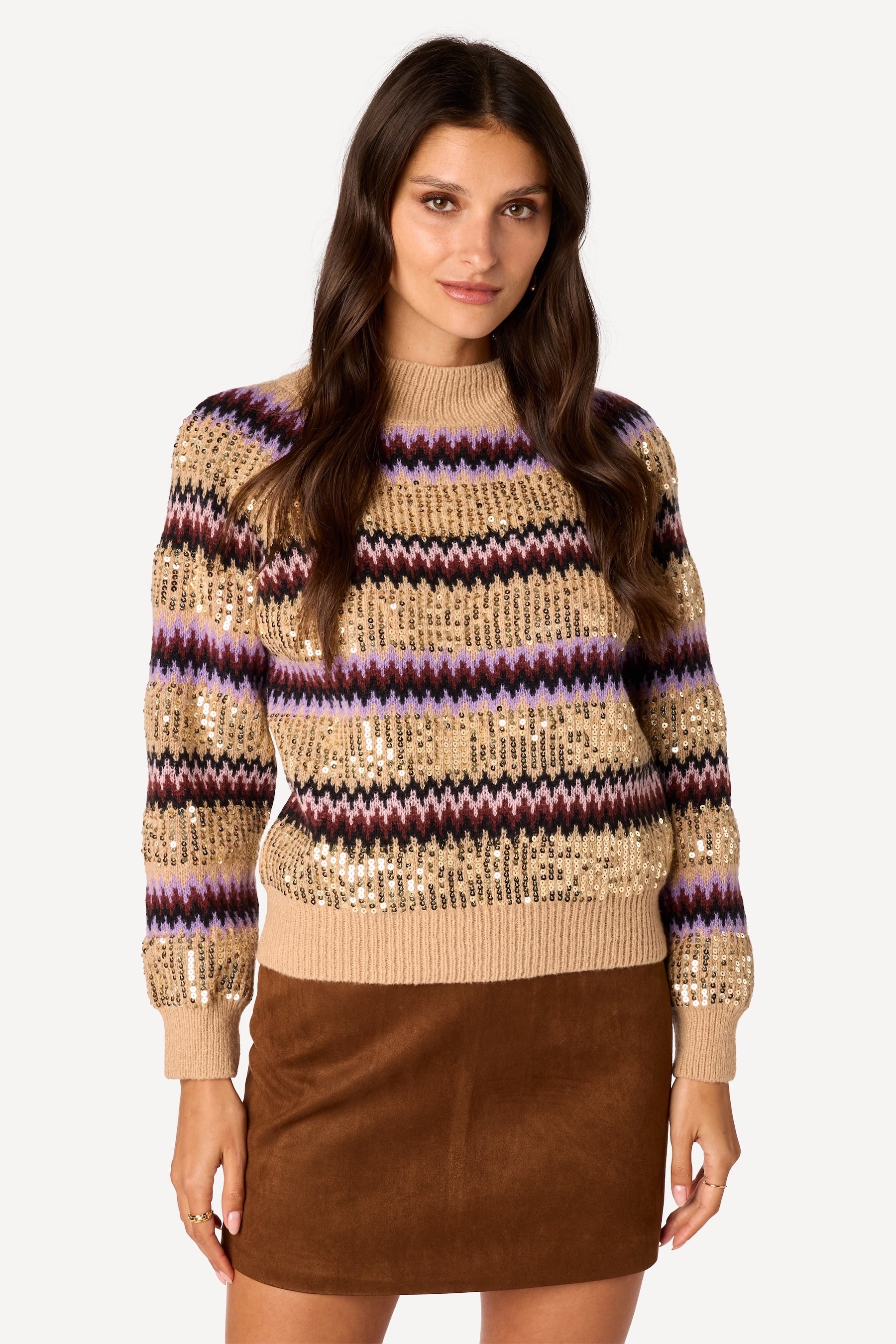 Pull à sequins