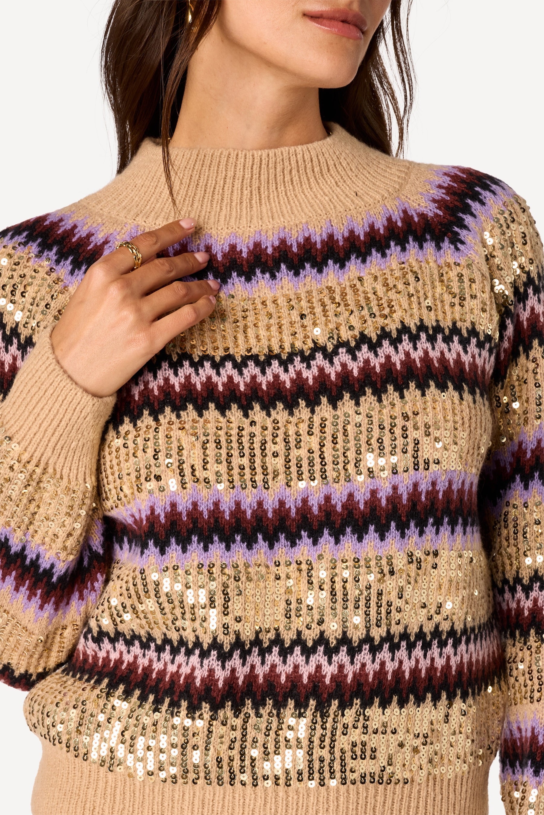 Pull à sequins