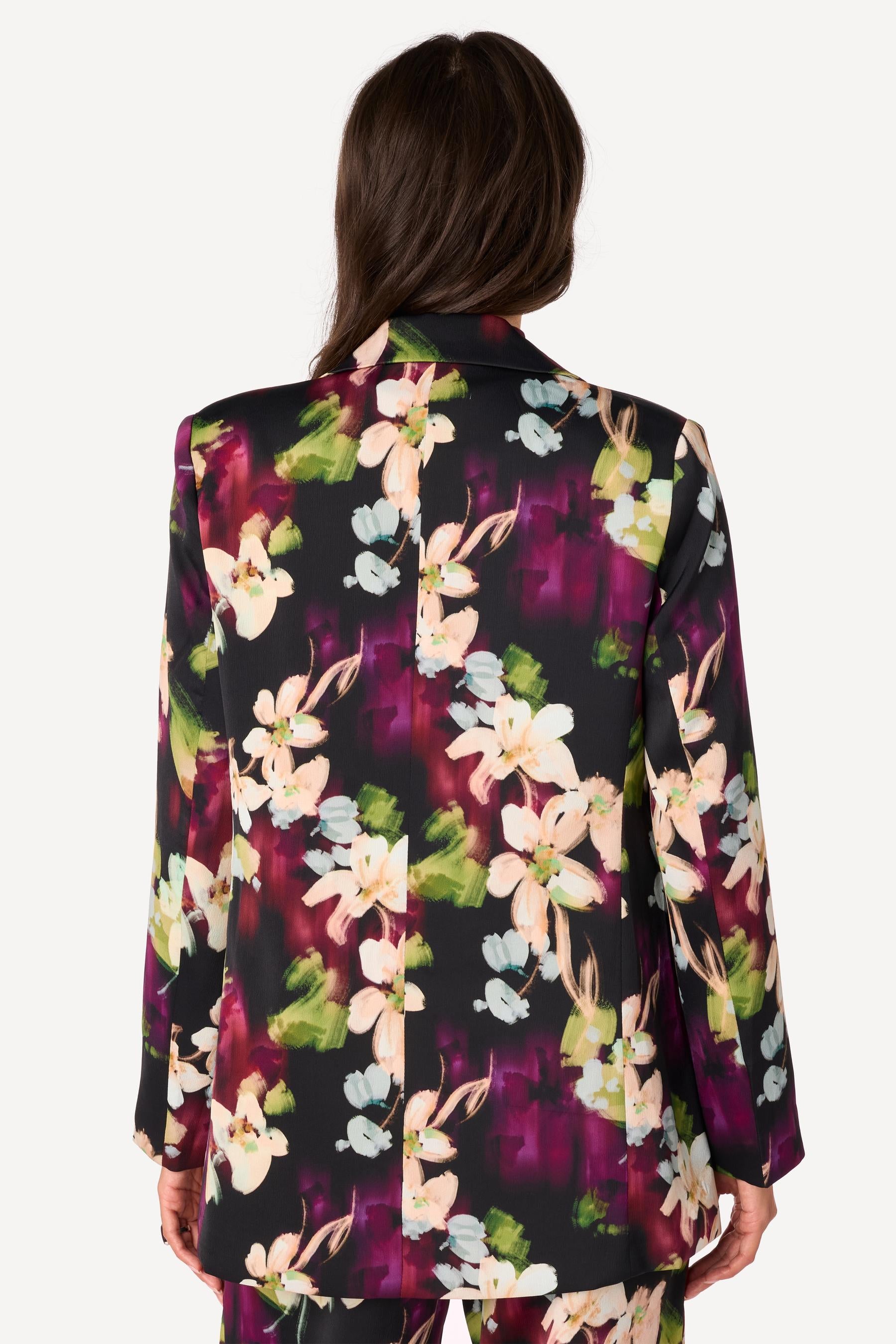 Veste imprimée Noir - Axara Paris