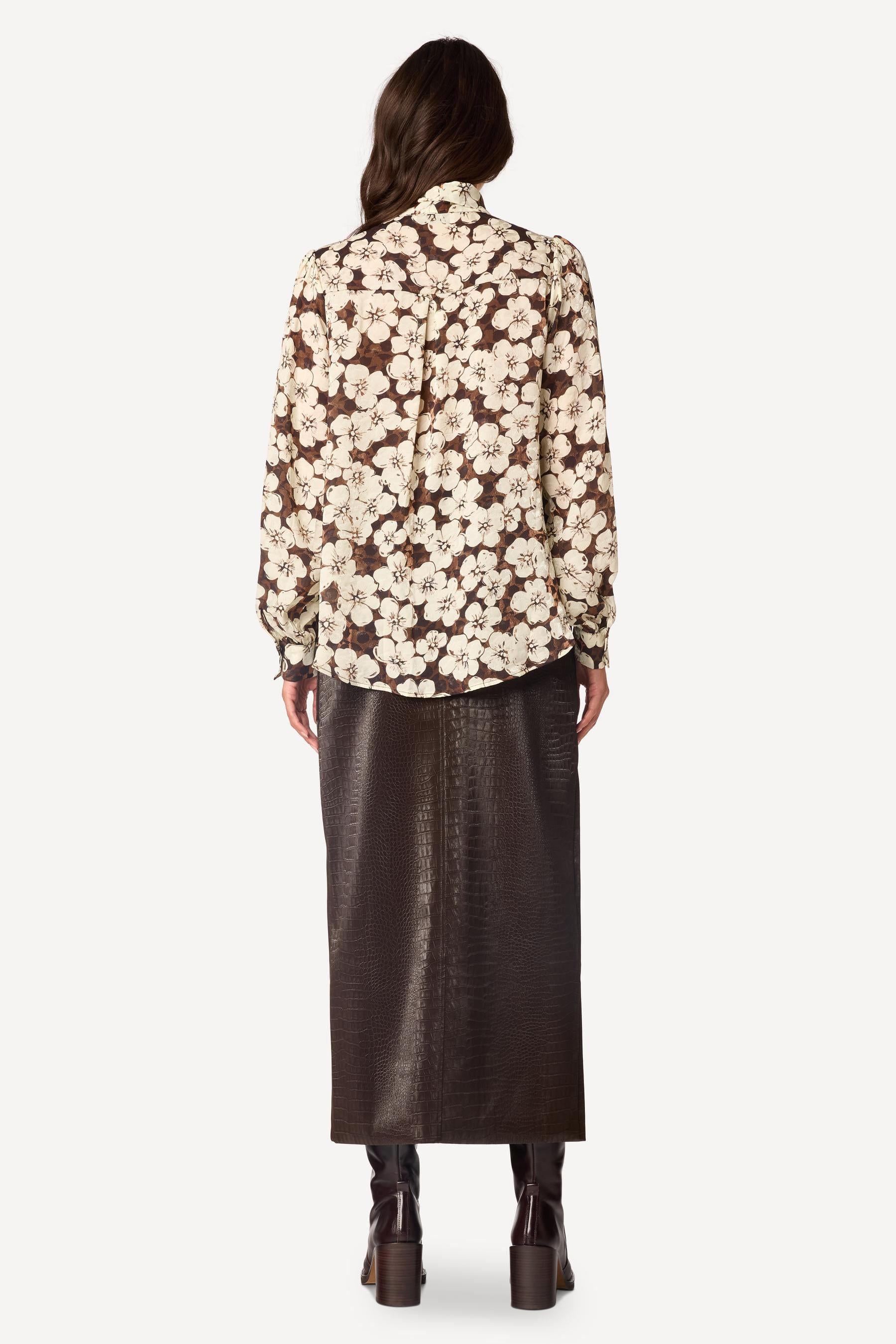 Blouse imprimée Choco - Axara Paris