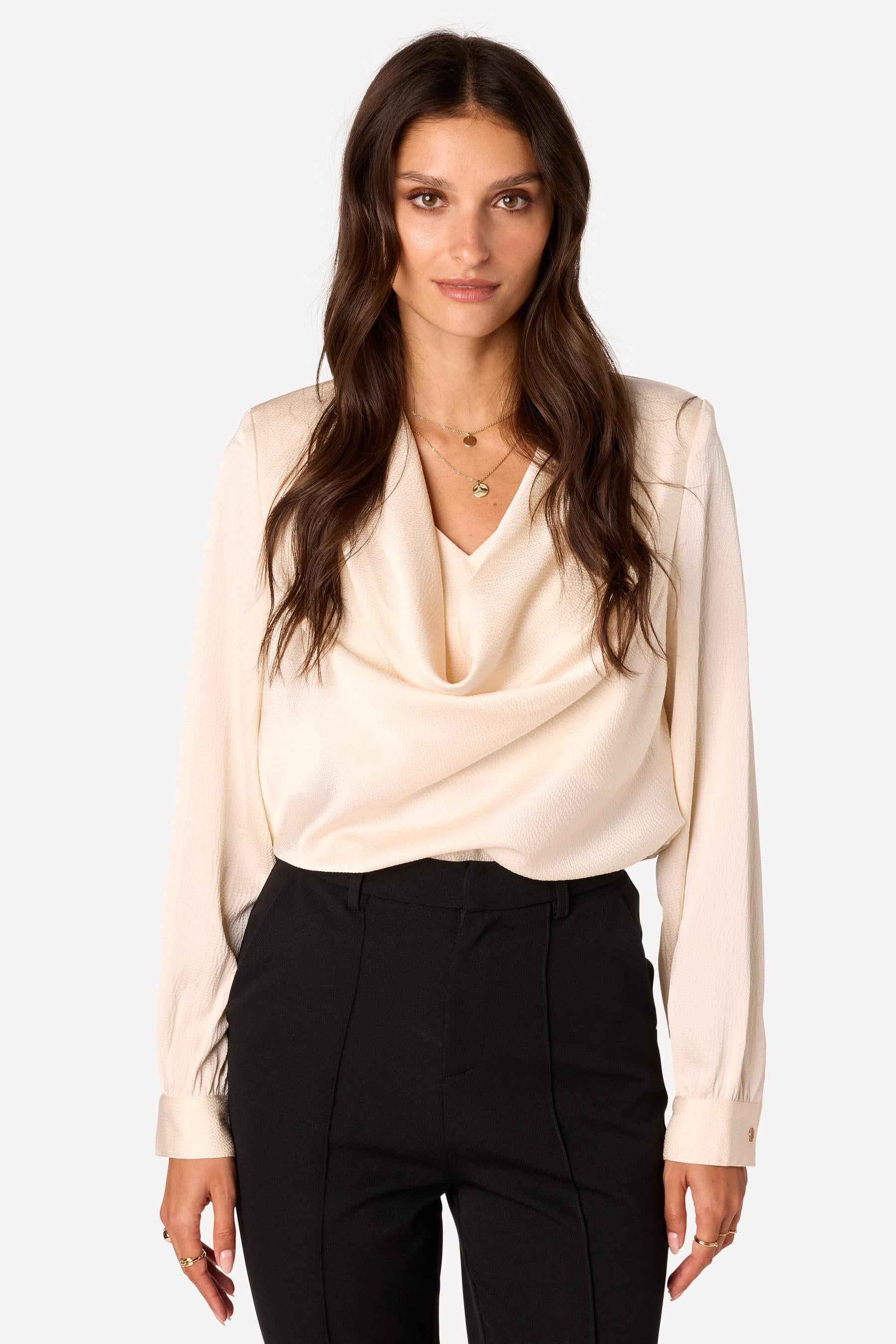 Top uni Beige - Axara Paris