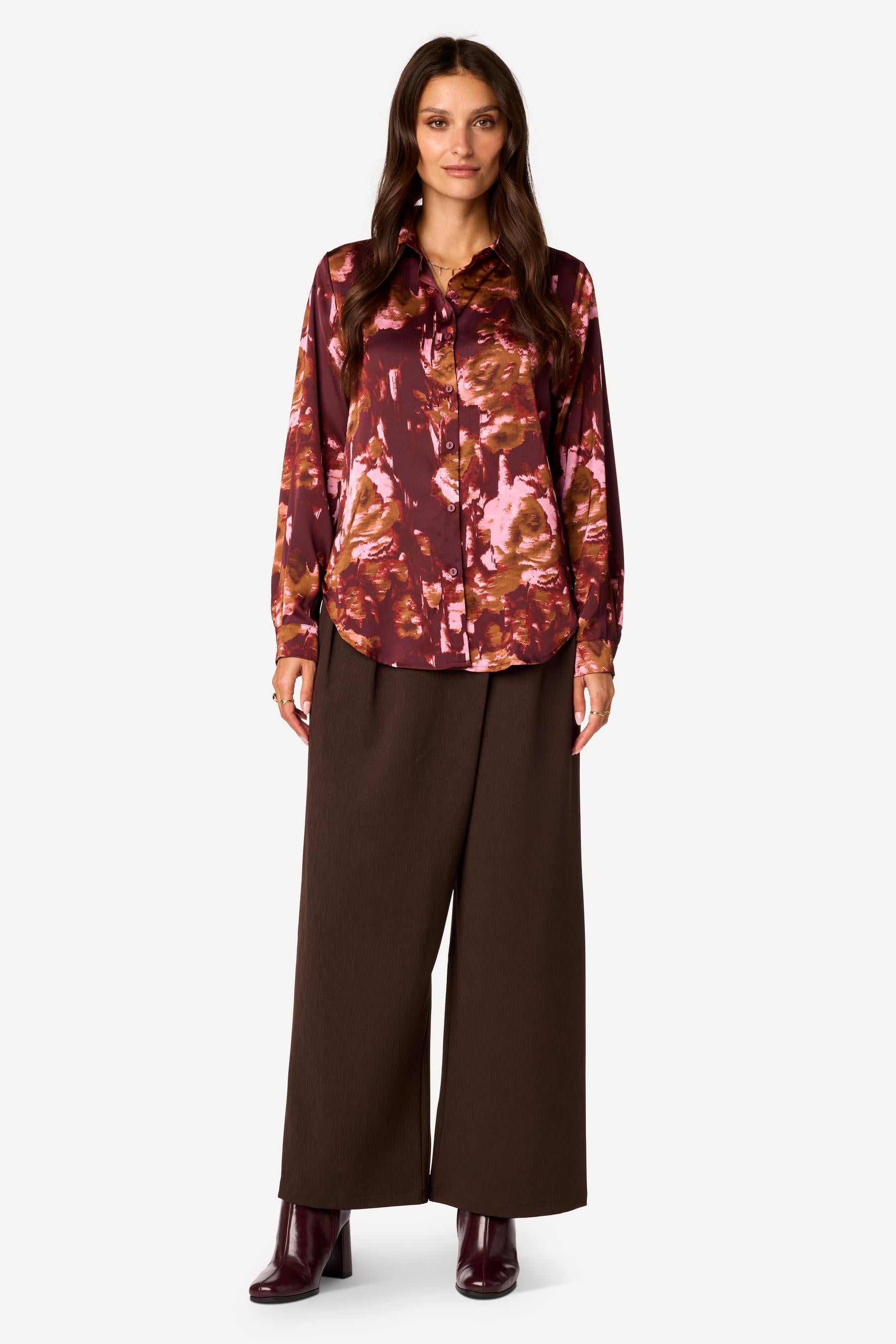 Chemise imprimée Prune - Axara Paris