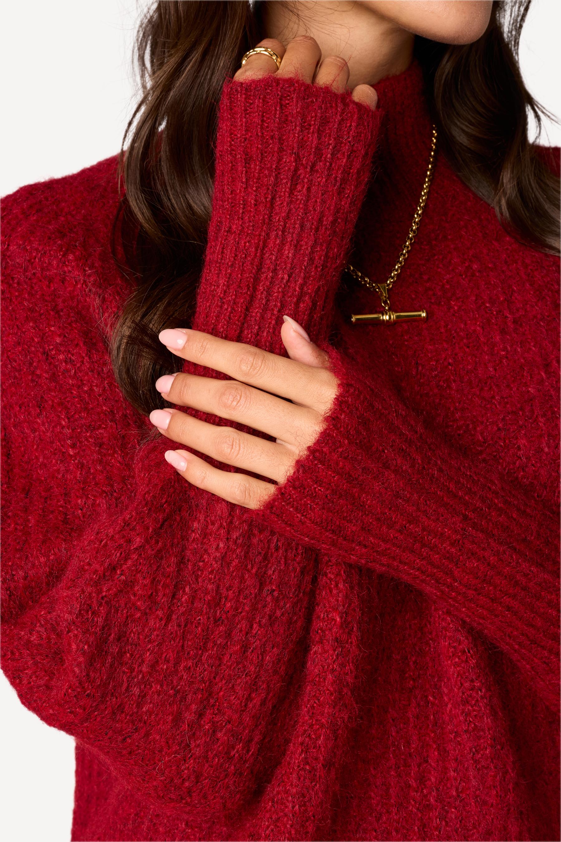 Pull uni Bordeaux - Axara Paris