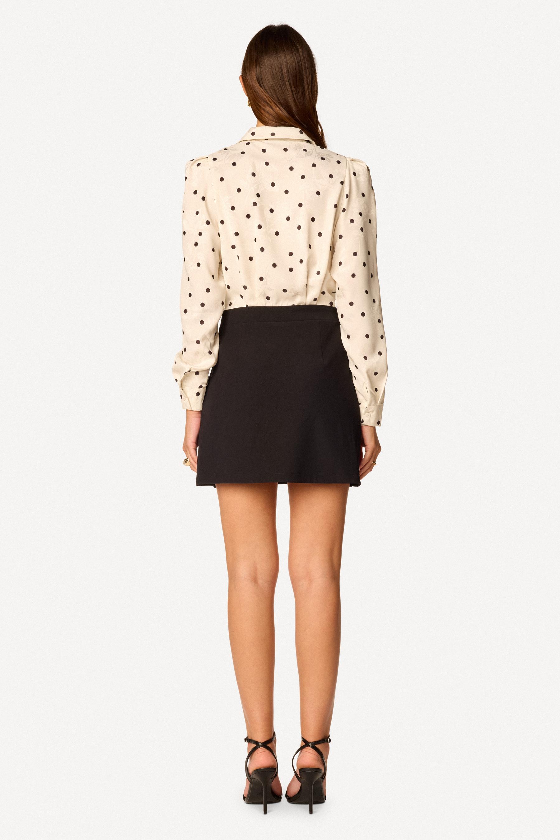 Combi-robe courte Ecru - Axara Paris