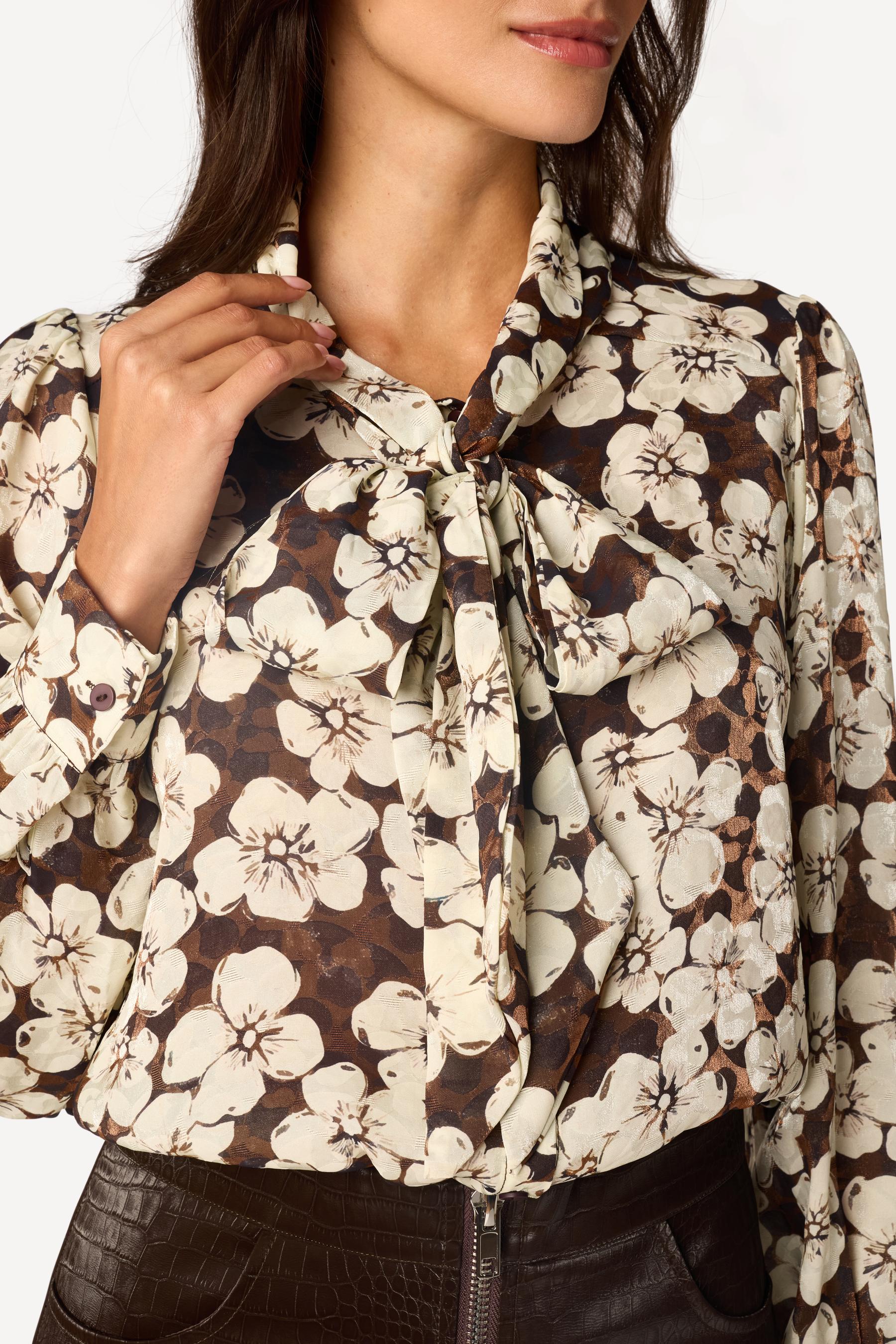 Blouse imprimée Choco - Axara Paris