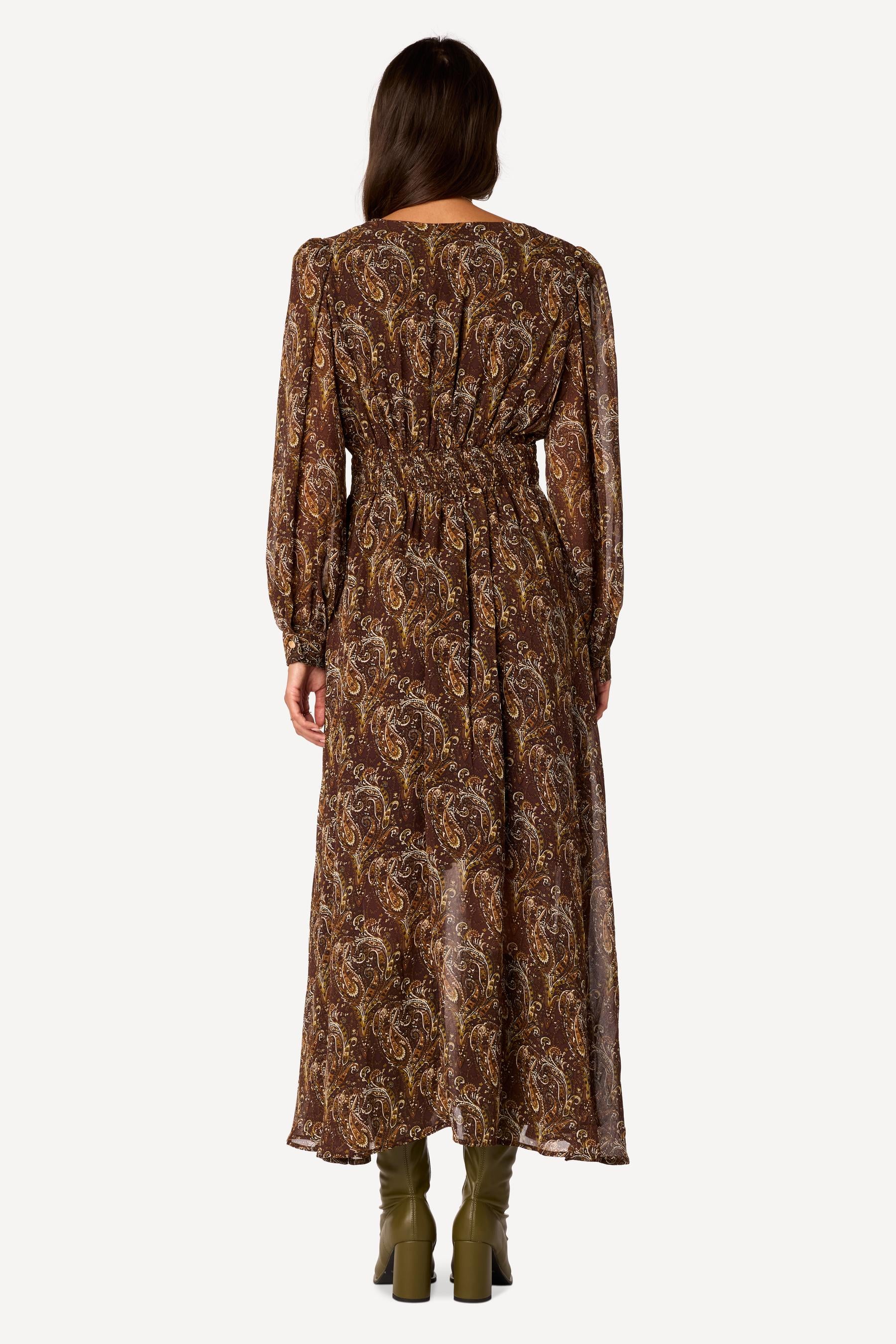 Robe longue imprimée Choco - Axara Paris