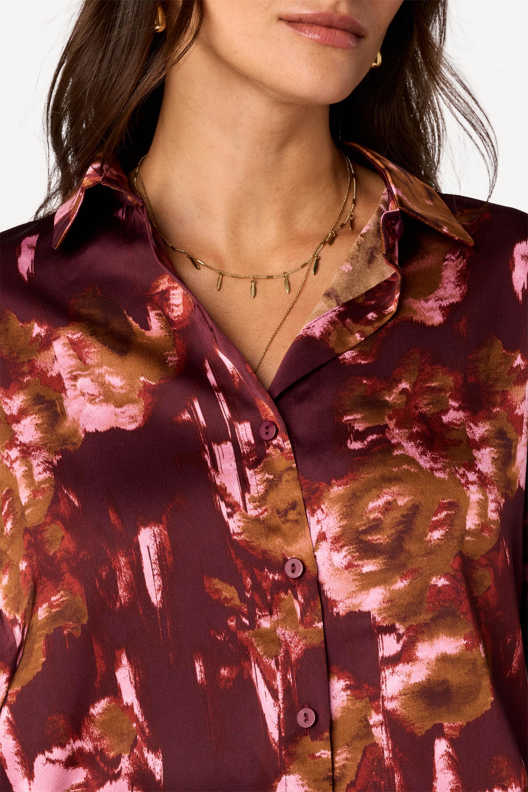 Chemise imprimée Prune - Axara Paris