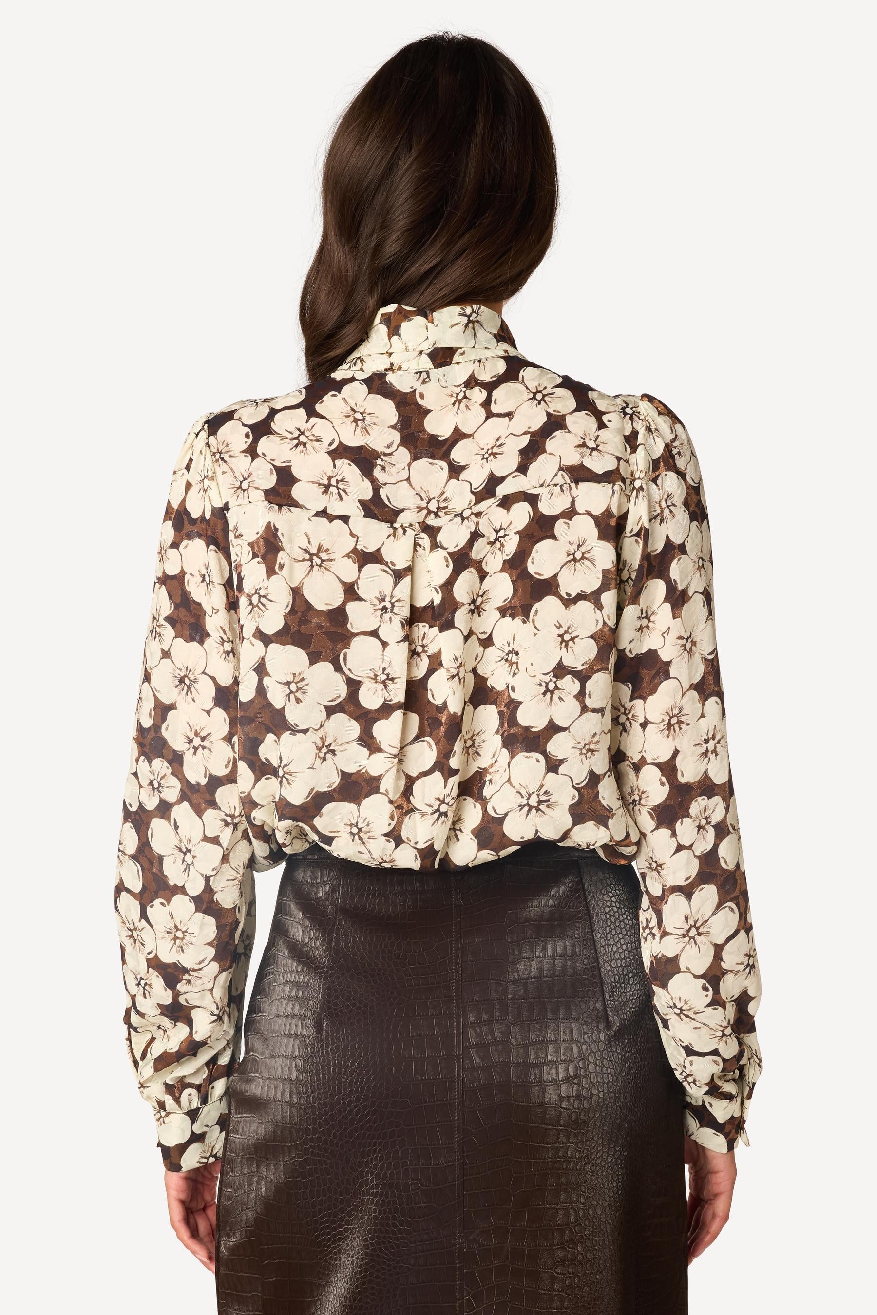 Blouse imprimée Choco - Axara Paris