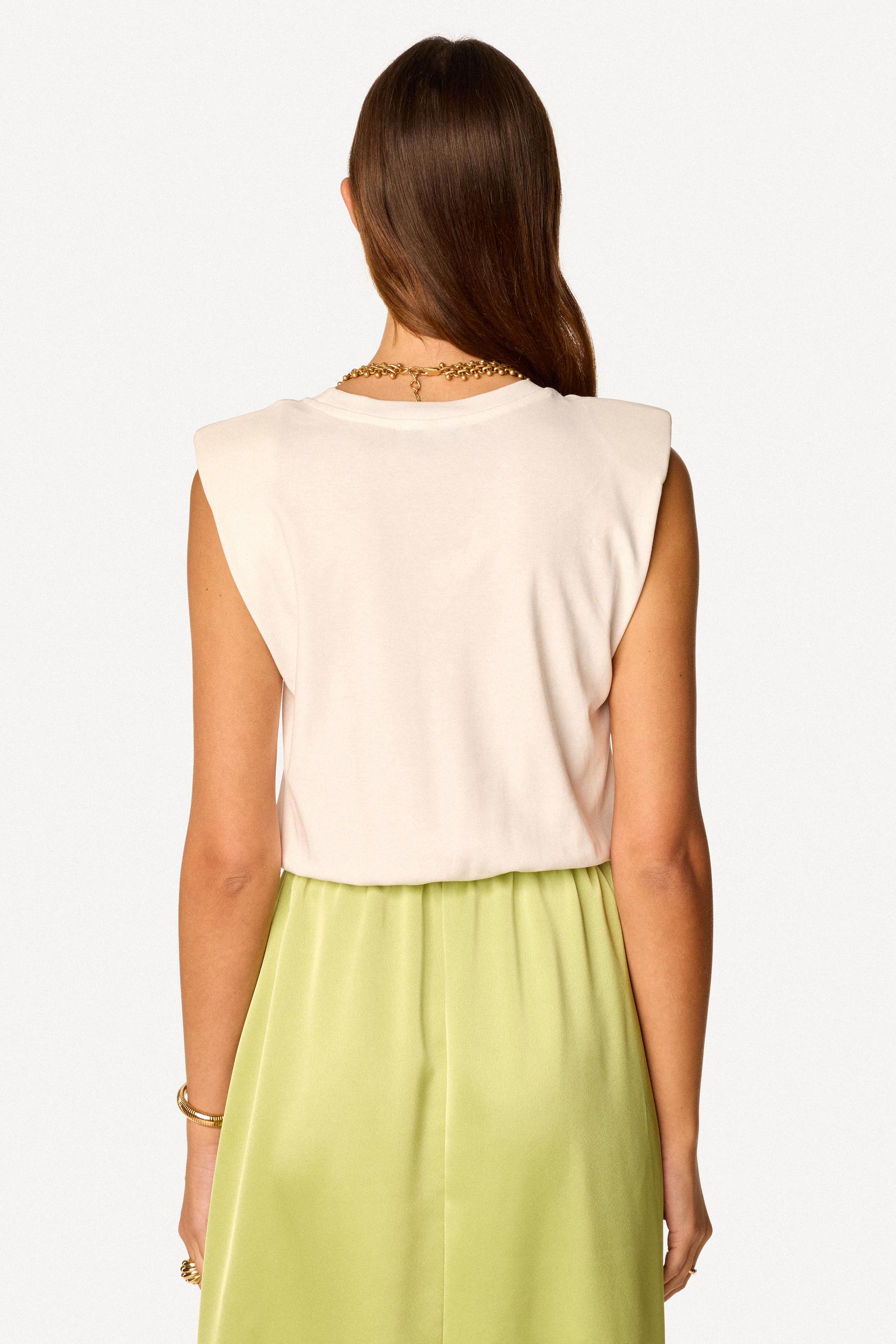 Robe longue sans manches Anis - Axara Paris