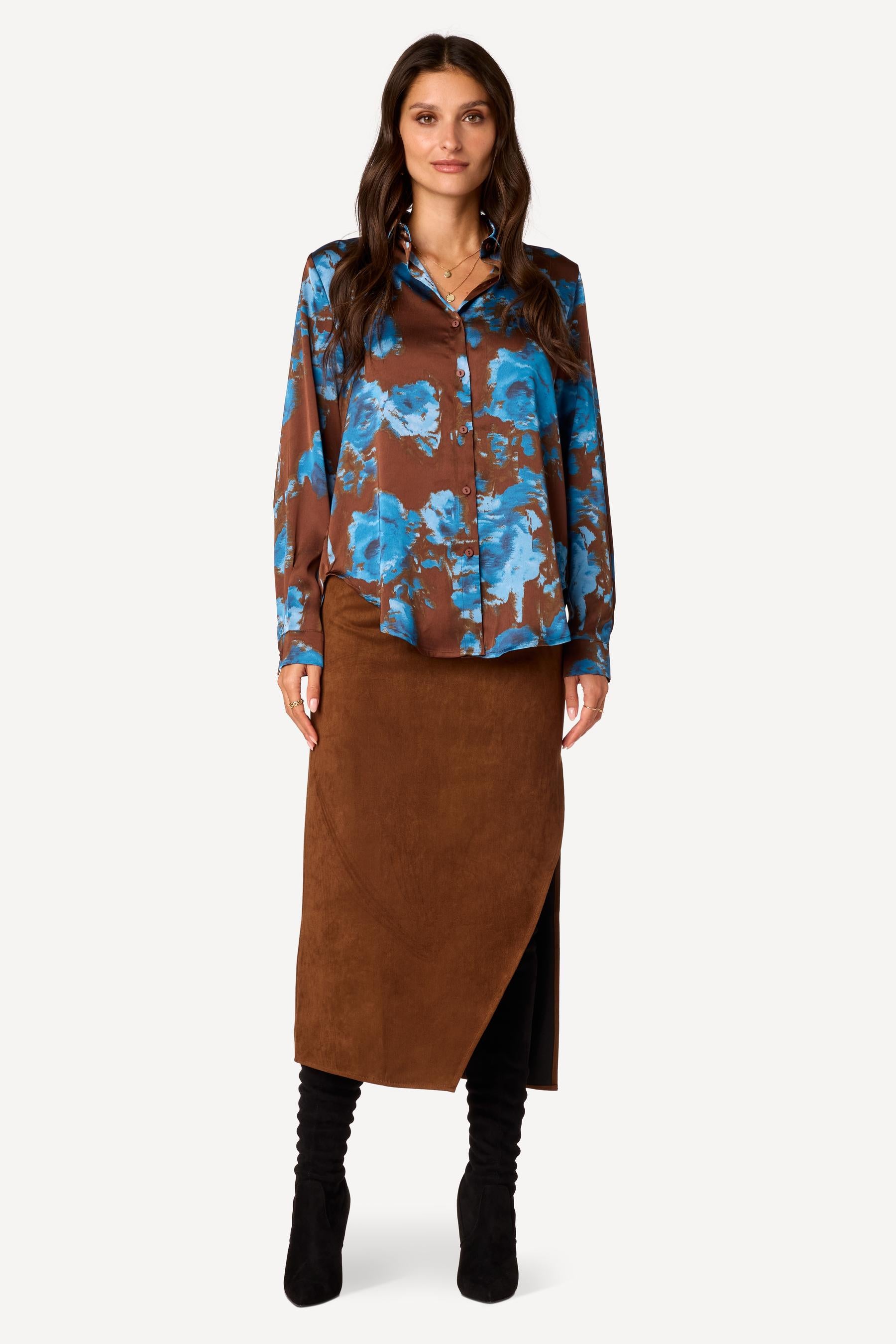 Chemise imprimée Choco - Axara Paris