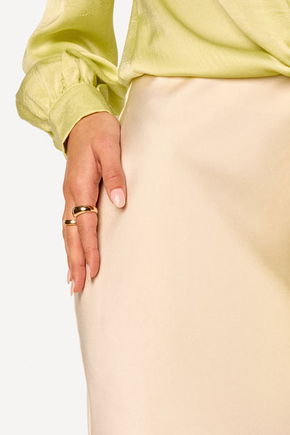 Plain long skirt