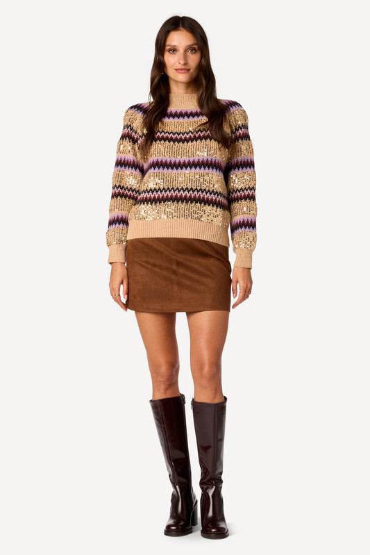 Pull à sequins