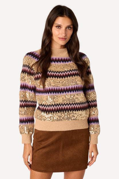 Pull à sequins