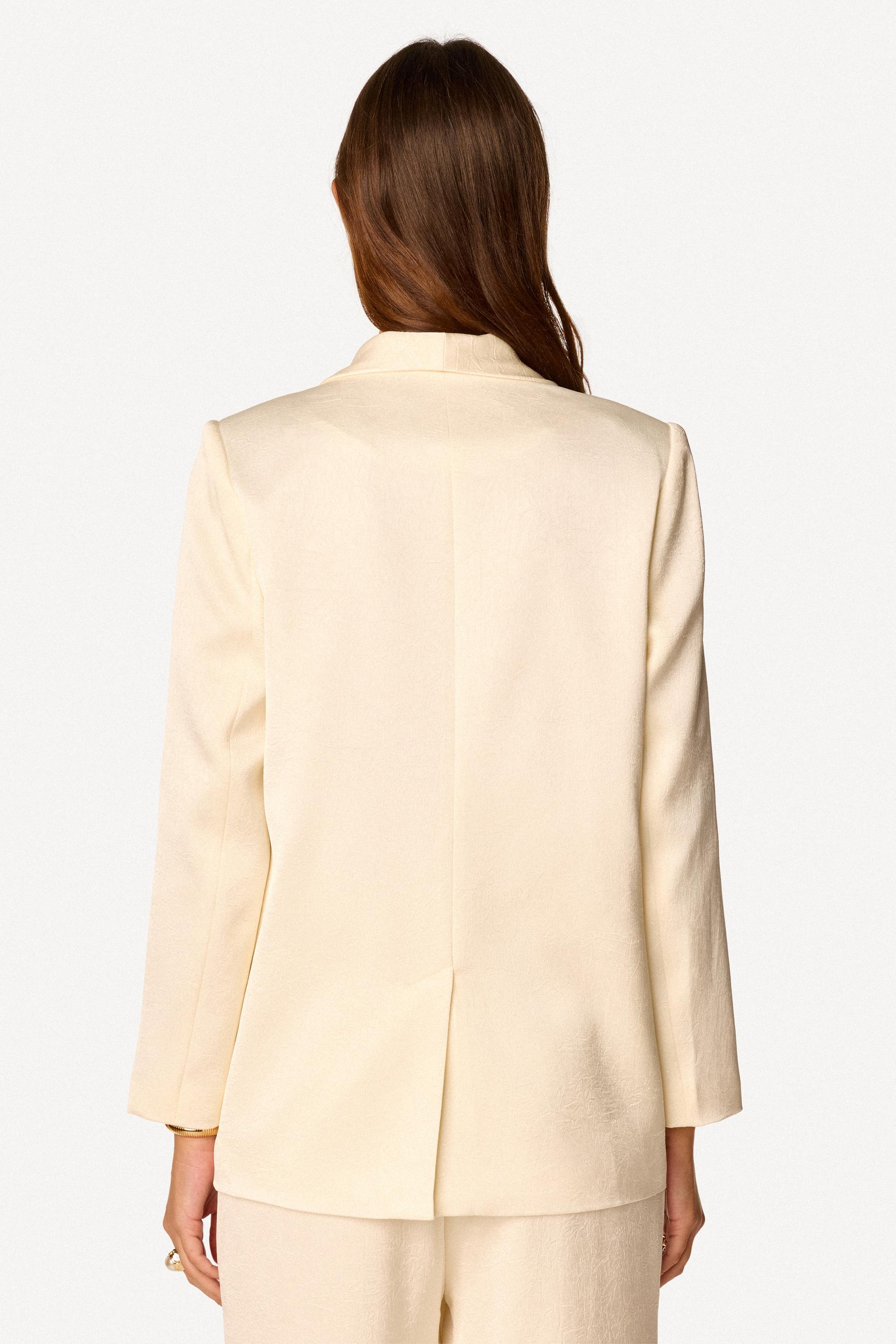 Blazer couture Ecru - Axara Paris
