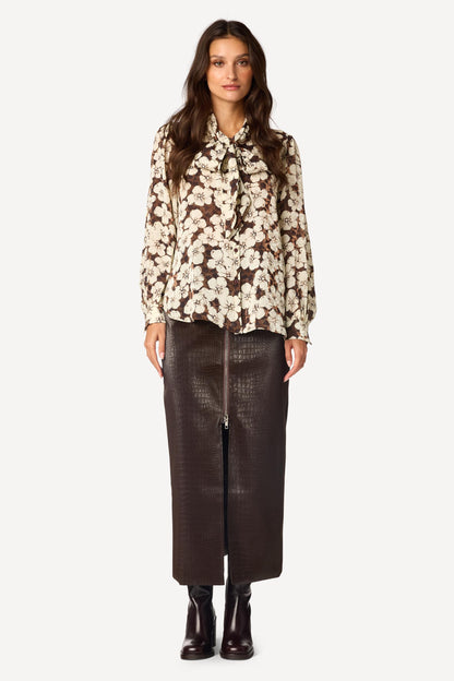 Blouse imprimée Choco - Axara Paris