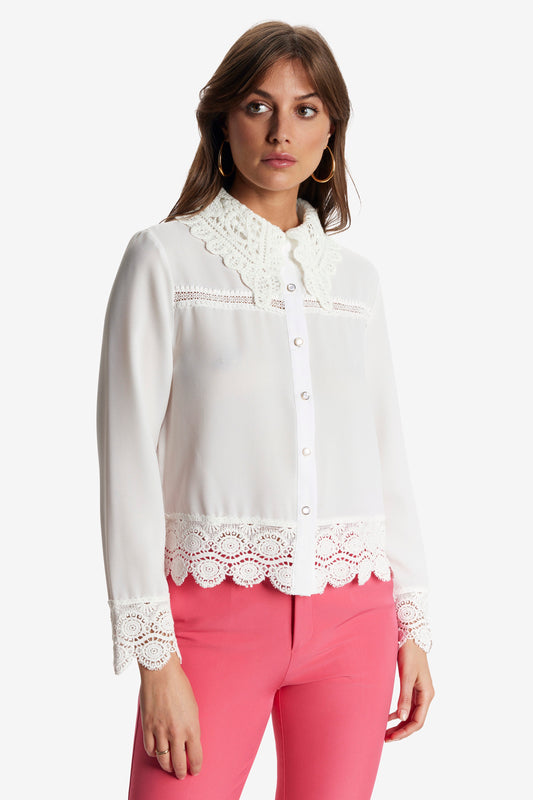 Couture georgette shirt